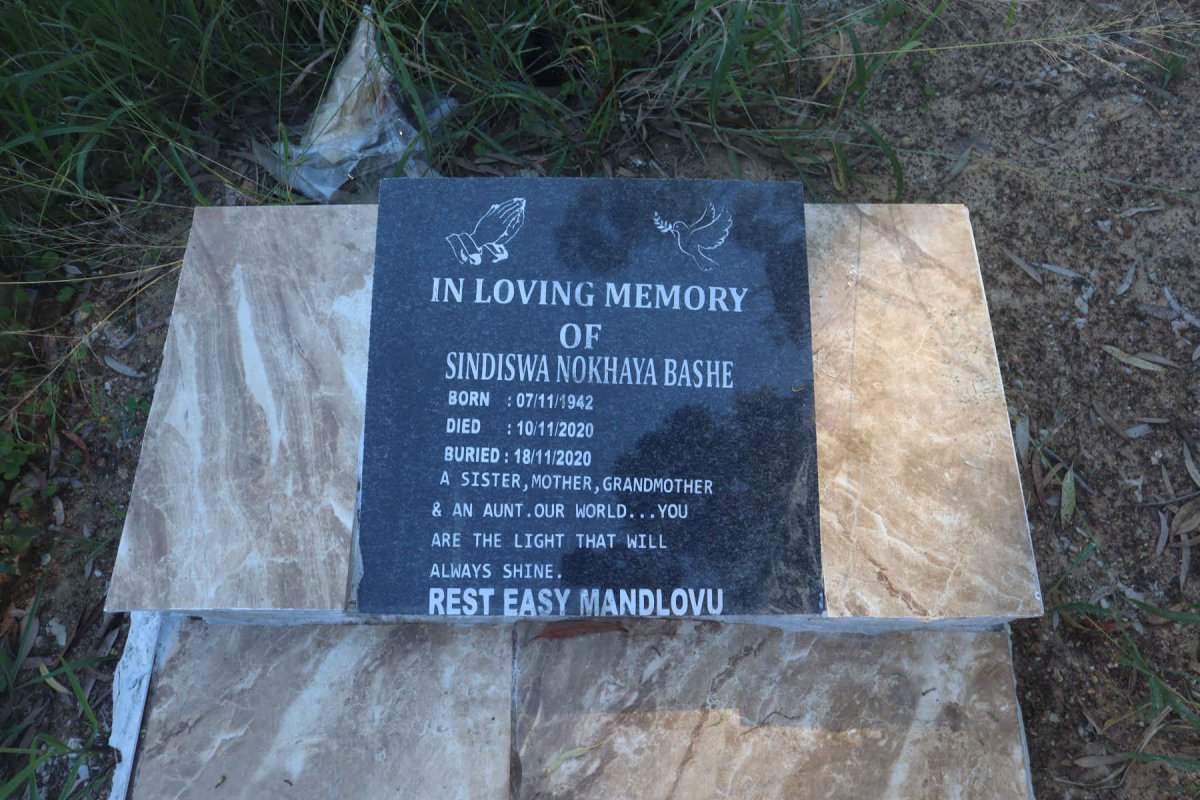 BASHE Sindiswa Nokhaya 1942-2020