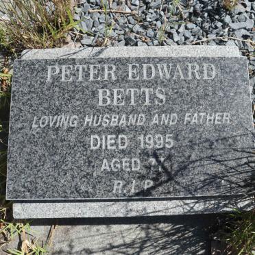 BETTS Peter Edward -1995