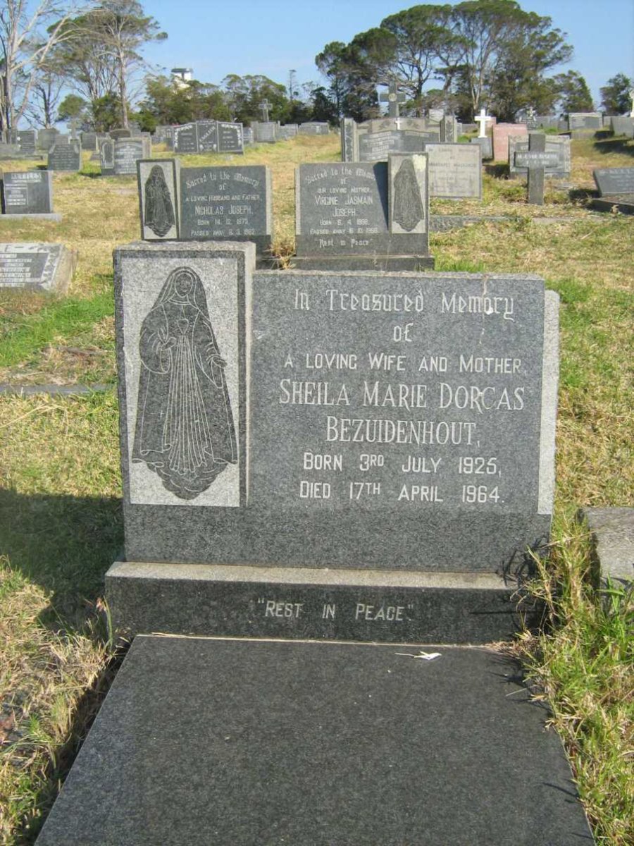 BEZUIDENHOUT Sheila Marie Dorcas 1925-1964