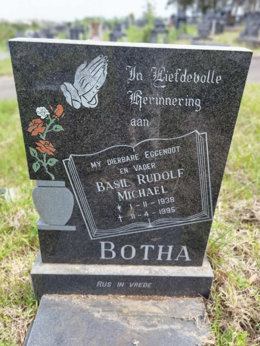 BOTHA Basil Rudolf Michael 1938-1995