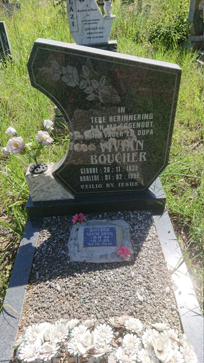 BOUCHER Vivian 1935-1999 &amp; Gertie Rhoda 1938-2018 _1