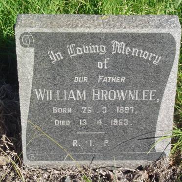 BROWNLEE William 1897-1963