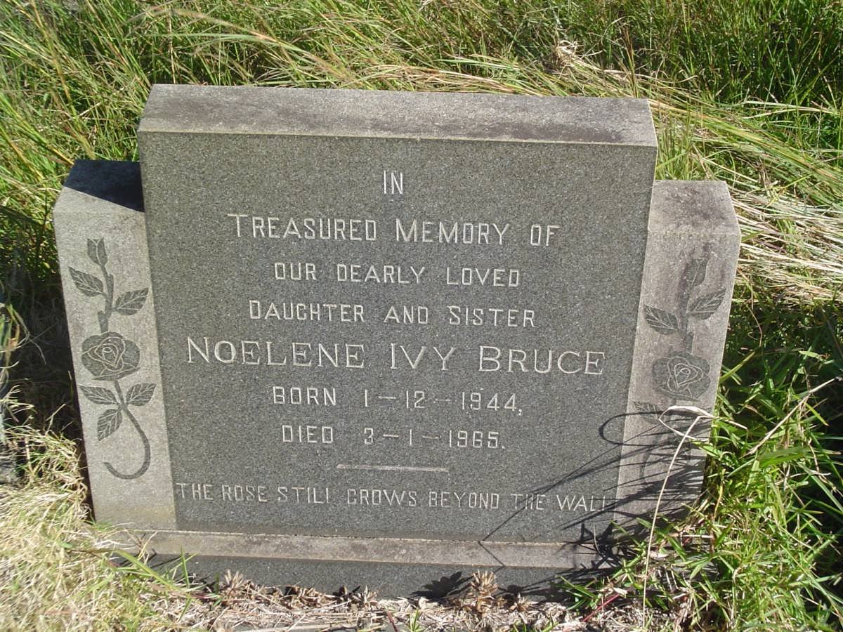 BRUCE Noelene Ivy 1944-1965