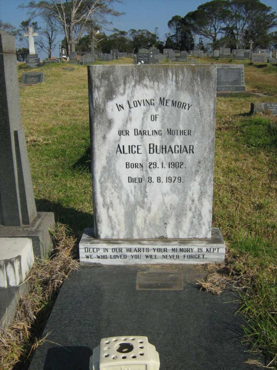 BUHAGIAR Alice 1902-1979