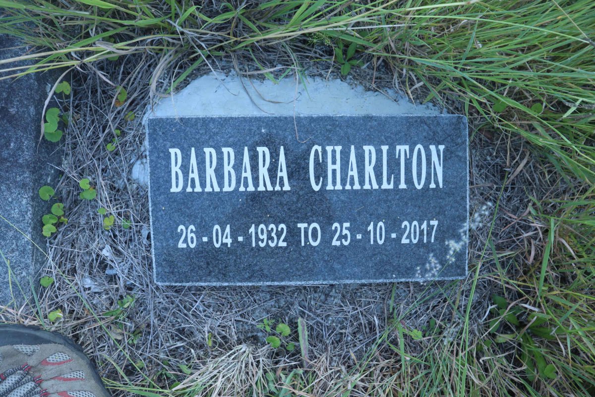 CHARLTON Barbara 1932-2017