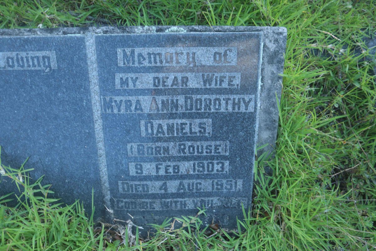 DANIELS Mary Ann Dorothy nee ROUSE 1903-1951