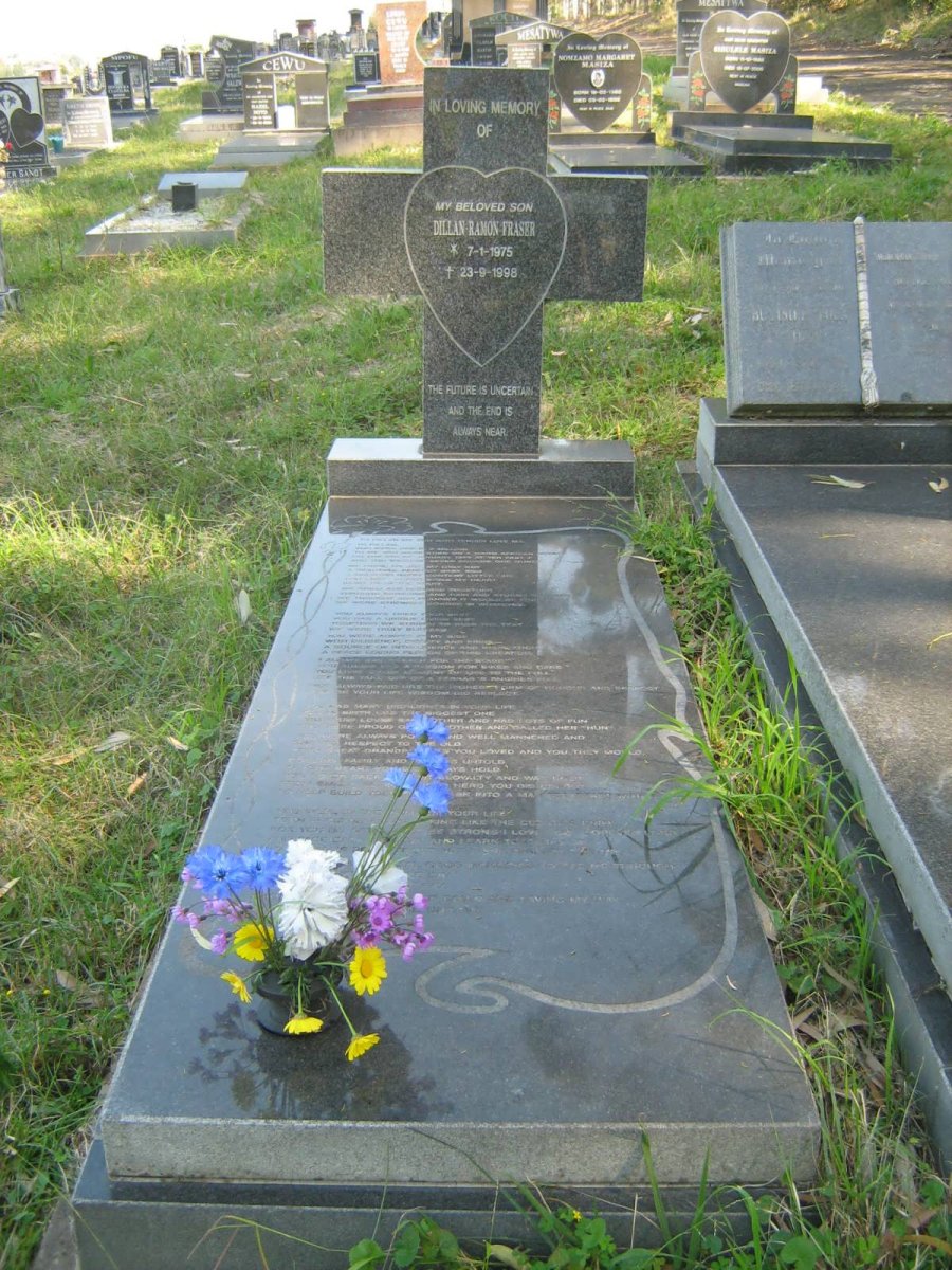 FRASER Dillan Ramon 1975-1998