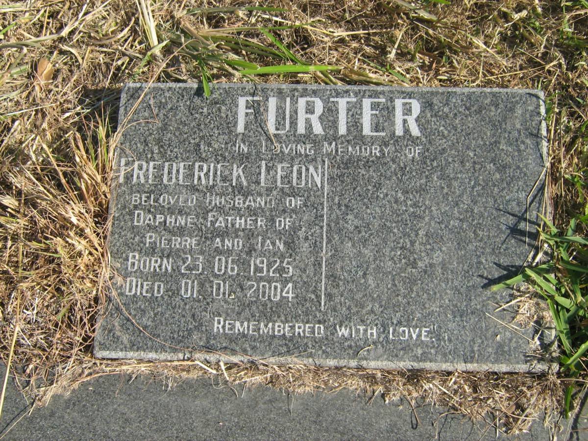 FURTER Frederick Leon 1925-2004