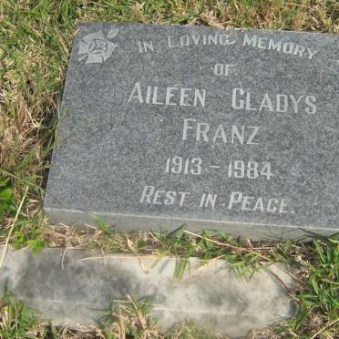 FRANZ Aileen Gladys 1913-1984
