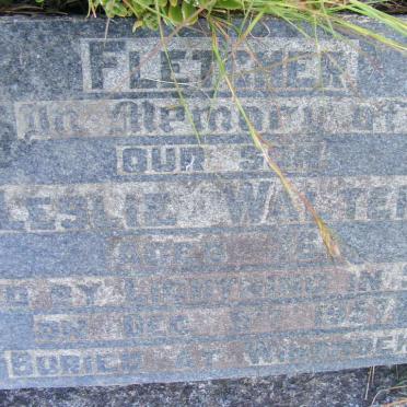 FLETCHER Leslie Walter -1957