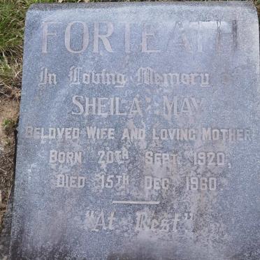 FORTEATH Sheila May 1920-1960