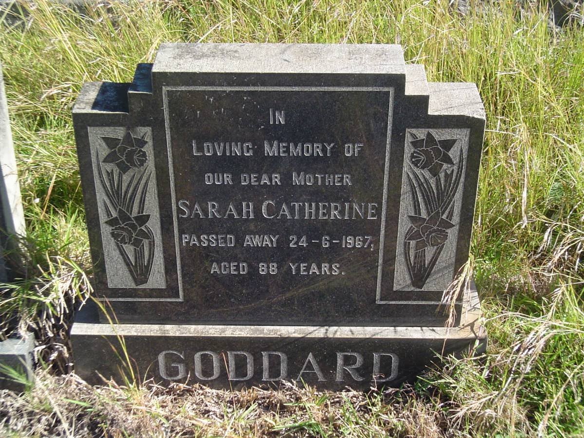 GODDARD Sarah Catherine -1967