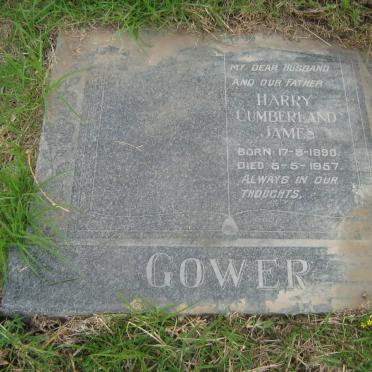 GOWER Harry Cumberland James 1890-1957