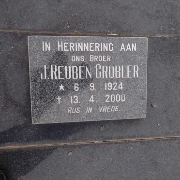 GROBLER J. Reuben 1924-2000