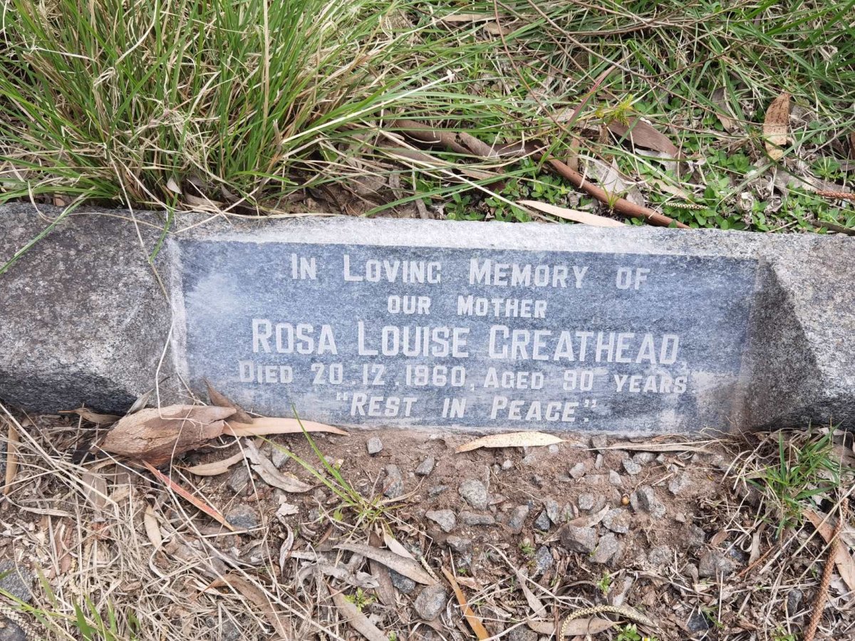 GREATHEAD Rosa Louise -1960