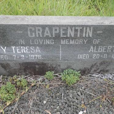 GRAPENTIN Albert -1958 &amp; Ivy Teresa -1976