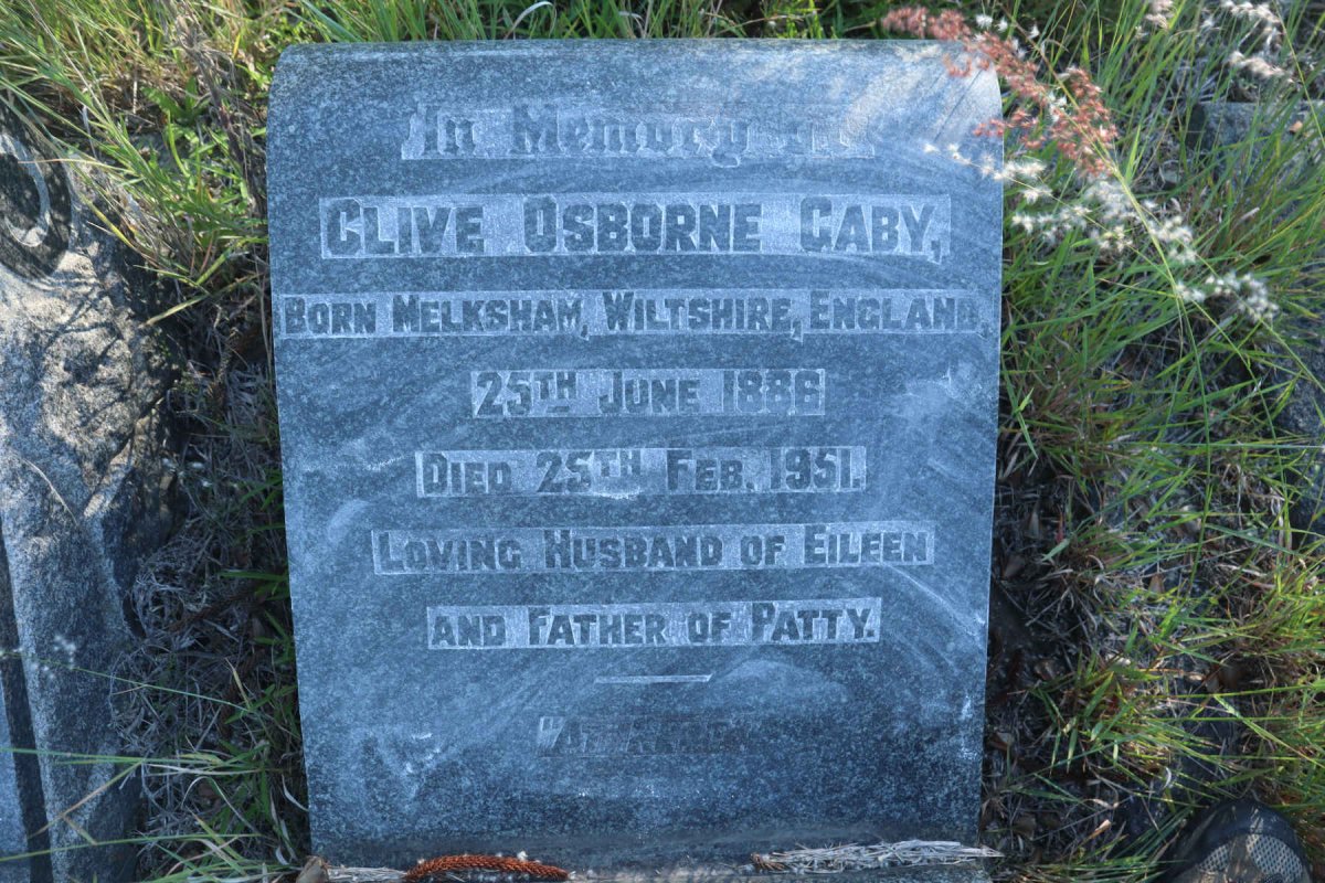 GABY Clive Osborne 1886-1951 &amp; Doris Helene Eileen 1900-1959