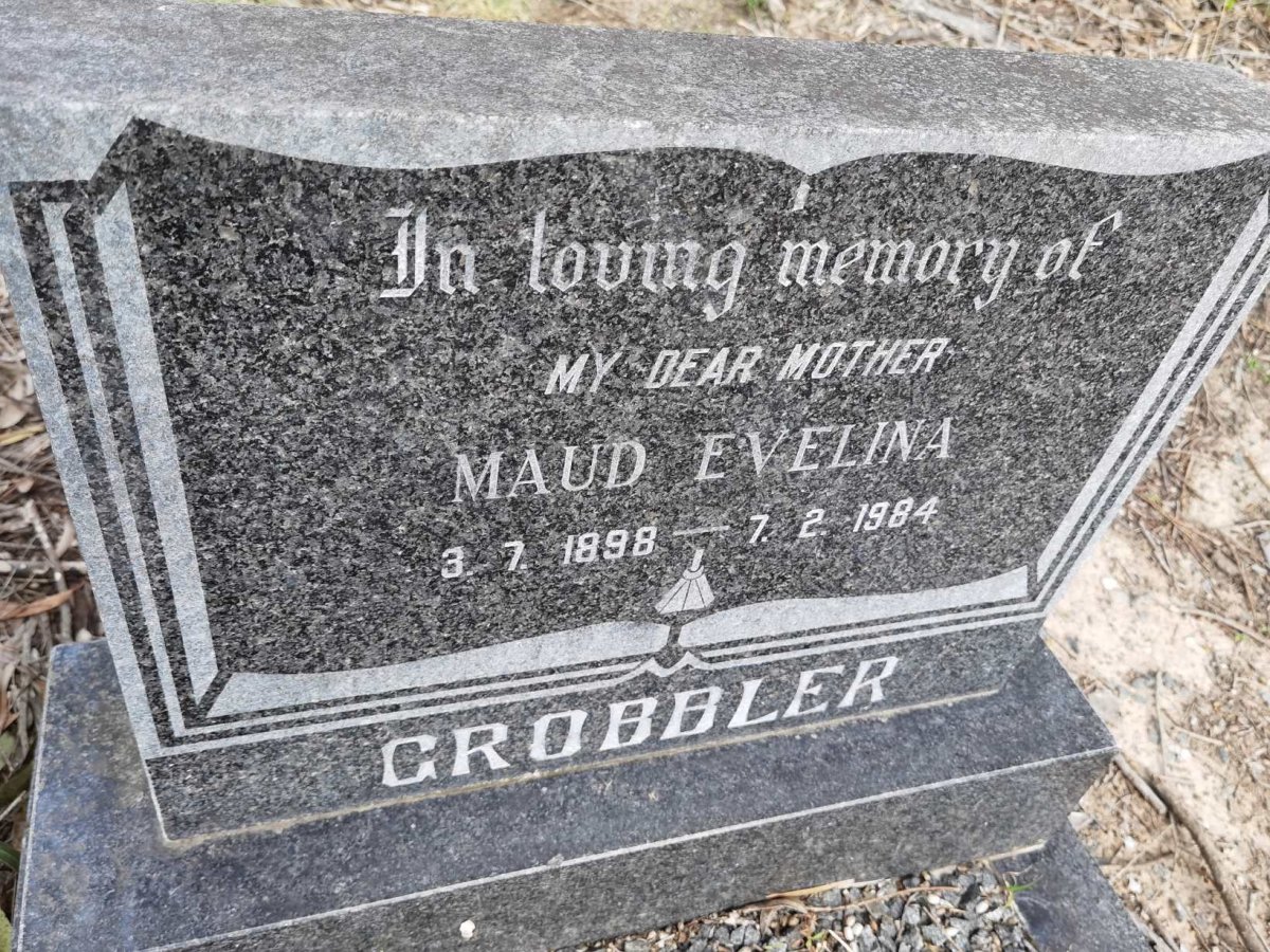 GROBBLER Maud Evelina 1989-1984