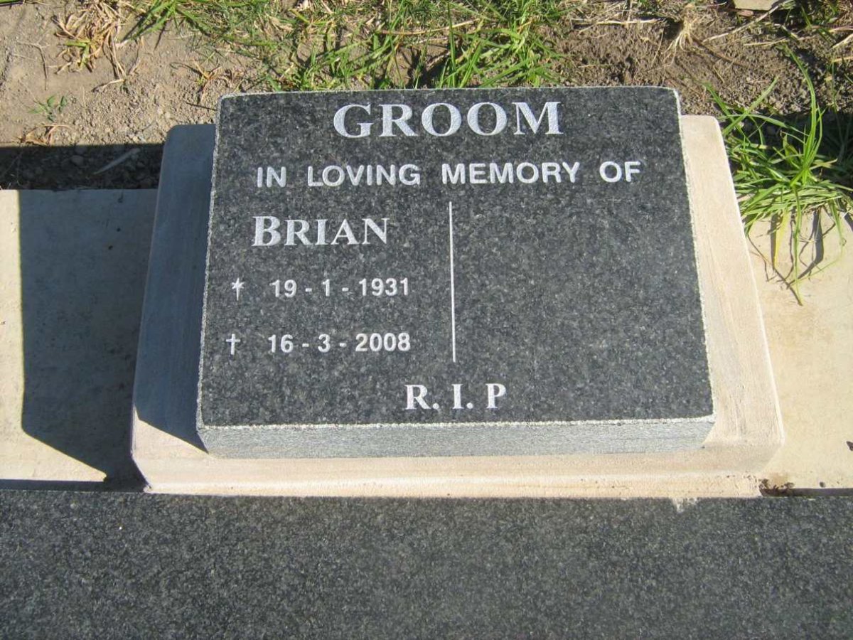 GROOM Brian 1931-2008
