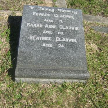GLADWIN Edward &amp; Sarah Anne :: GLADWIN Beatrice