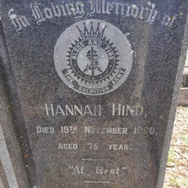 HIND Hannah -1960