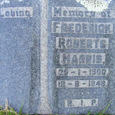 HARRIS Frederick Roberts 1900-1948