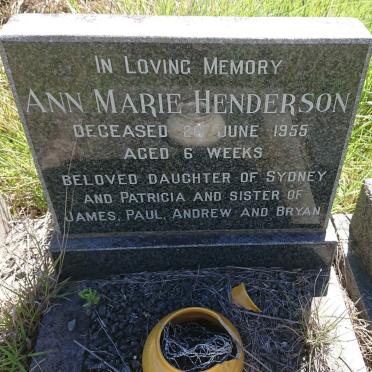 HENDERSON Ann Marie -1955