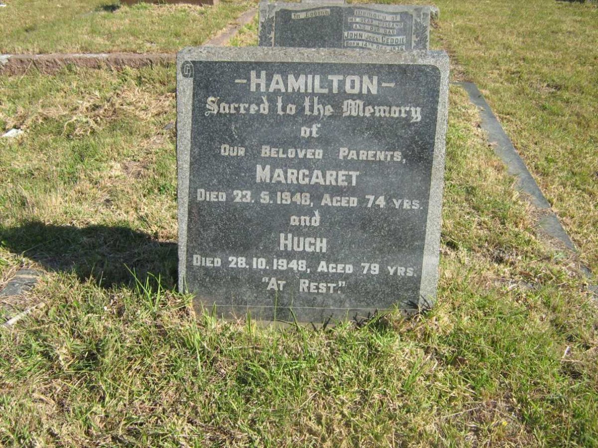 HAMILTON Hugh -1948 &amp; Margaret -1948