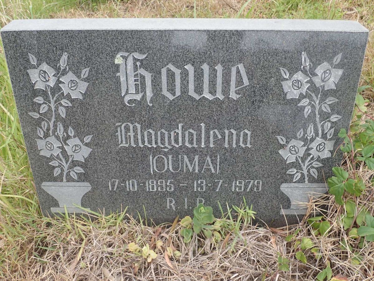 HOWE Magdalena 1895-1979