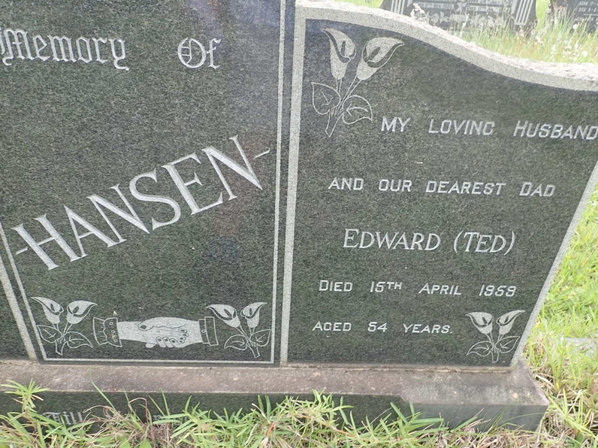 HANSEN Edward -1959 &amp; Maria -1968 _2