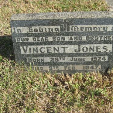 JONES Vincent 1924-1947