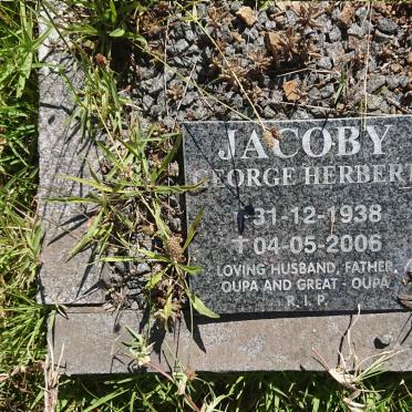JACOBY George Herbert 1938-2006