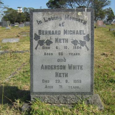 KETH Bernard Michael  -1954 :: KETH Anderson White  -1958