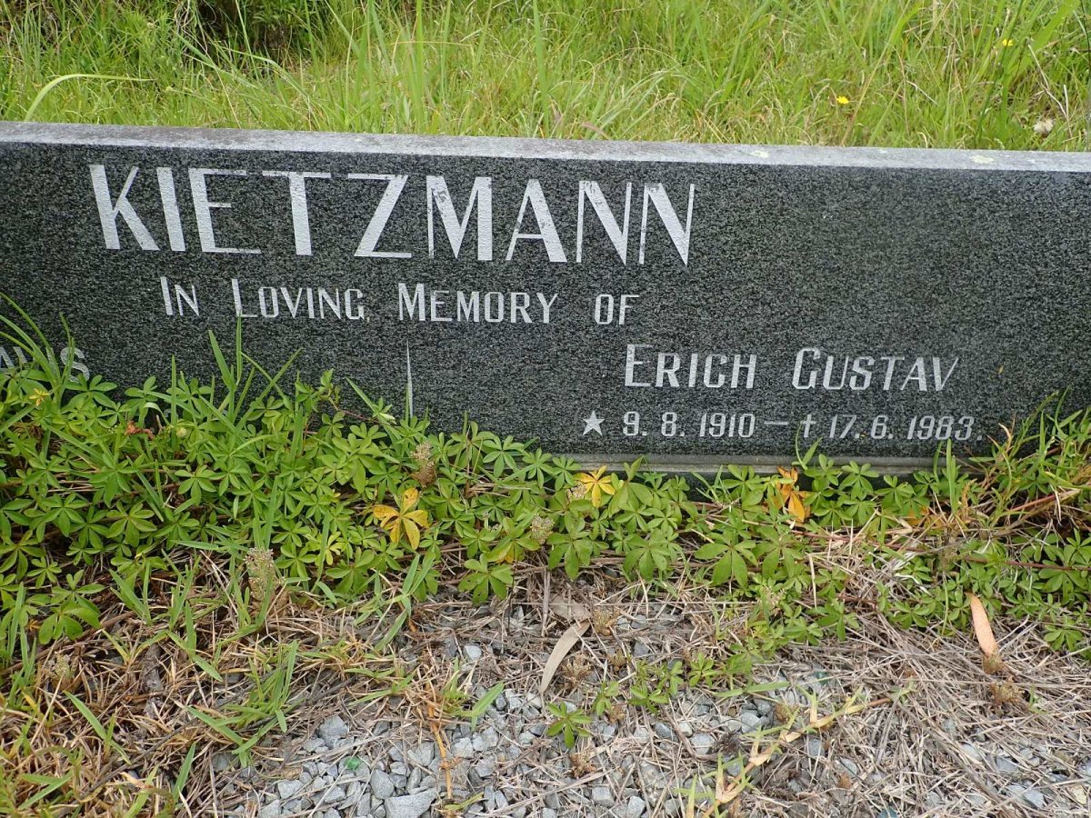 KIETZMANN Erich Gustav 1910-1983