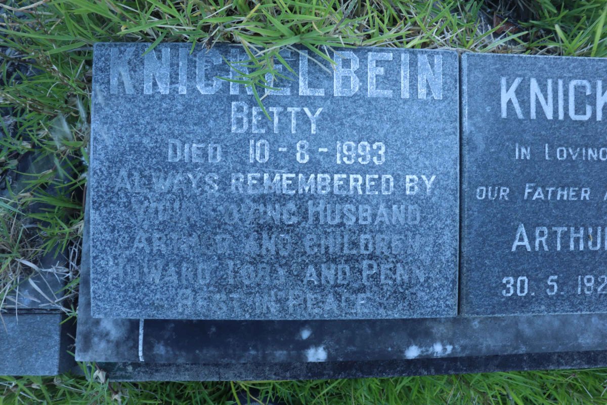 KNICKELBEIN Betty -1993