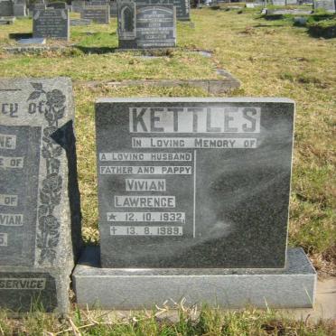 KETTLES Vivian Lawrence 1932-1989