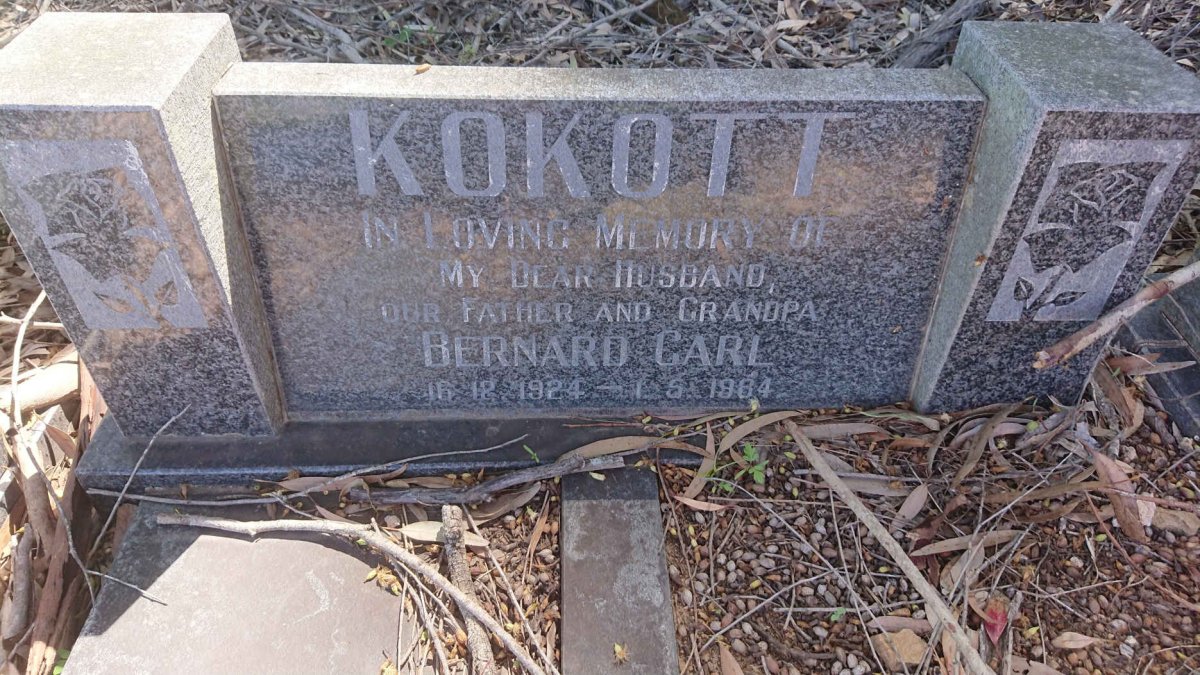 KOKOTT Bernard Carl 1924-1984