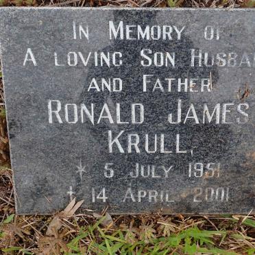 KRULL Ronald James 1951-2001
