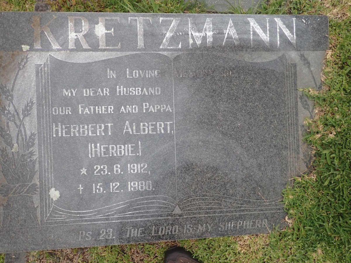 KRETZMANN Herbert Albert 1912-1980
