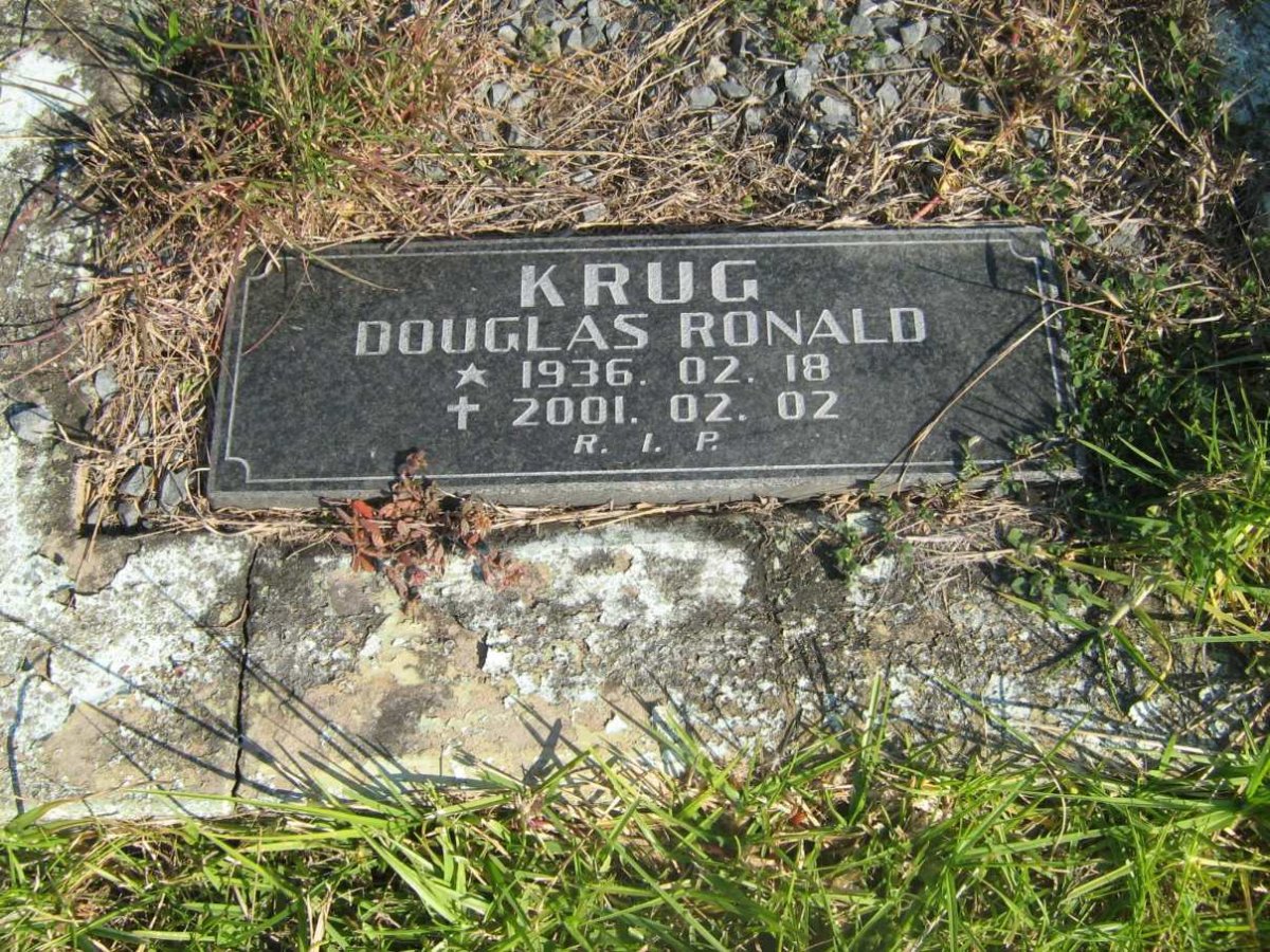 KRUG Douglas Ronald 1936-2001