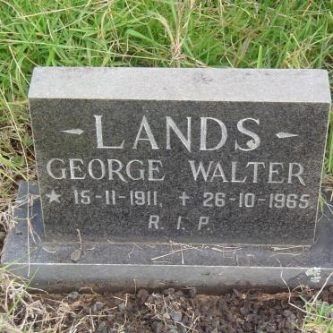 LANDS George Walter 1911-1965