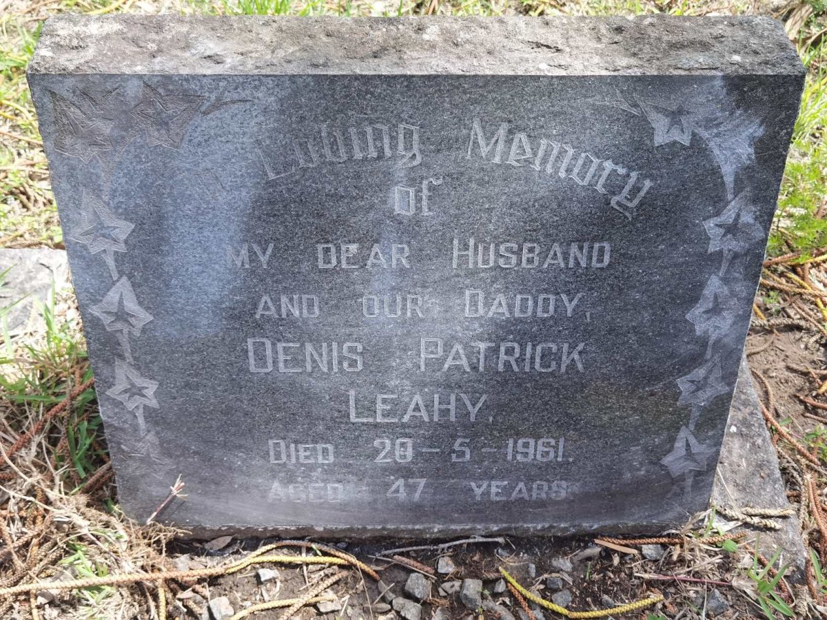 LEAHY Denis Patrick -1961