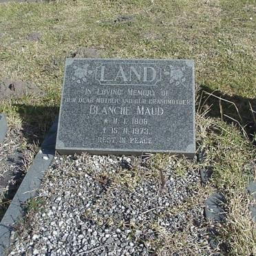 LAND Blanche Maud 1908-1973