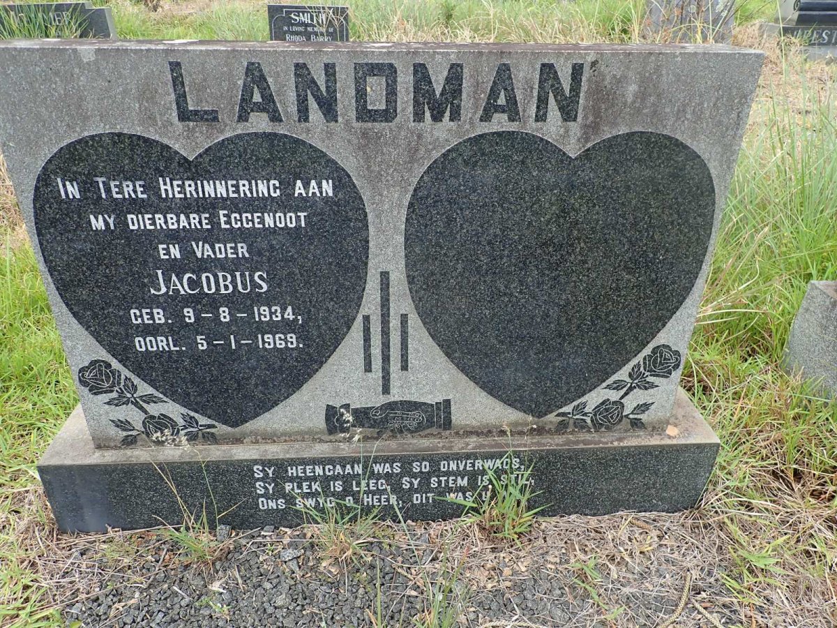LANDMAN Jacobus 1934-1969