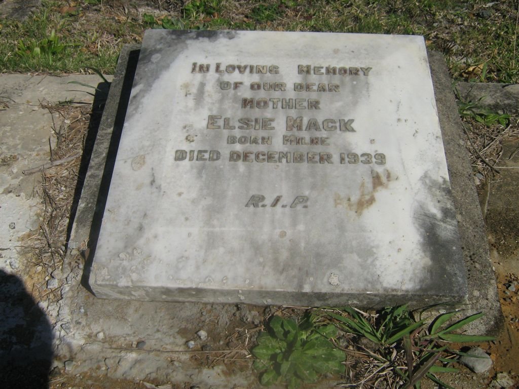 MACK Elsie born MILNE -1939
