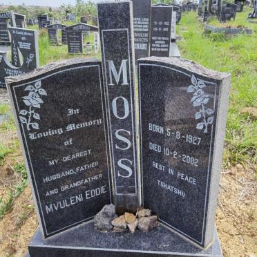 MOSS Mvuleni Eddie 1927-2002