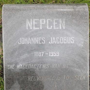 NEPGEN Johannes Jacobus 1887-1959