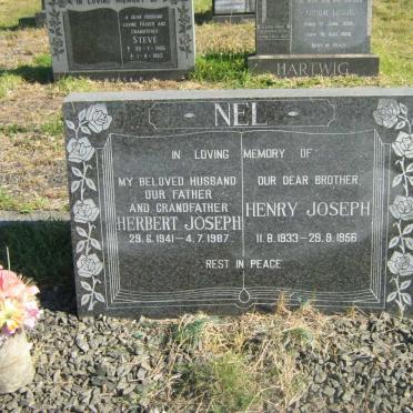 NEL Henry Joseph 1933-1956 :: NEL Herbert Joseph 1941-1987