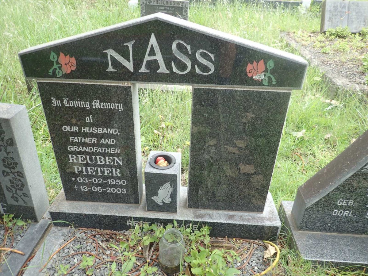 NASS Reuben Pieter 1950-2003