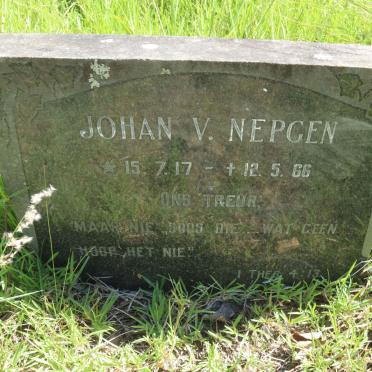 NEPGEN Johan V. 1917-1966
